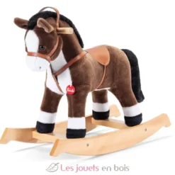 Cheval à bascule marron foncé - Trudi