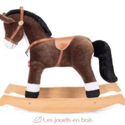 Cheval à bascule marron foncé - Trudi
