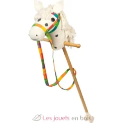 Cheval blanc à bâton - Goki