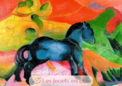 Cheval Bleu de Franz Marc - Puzzle Michèle Wilson