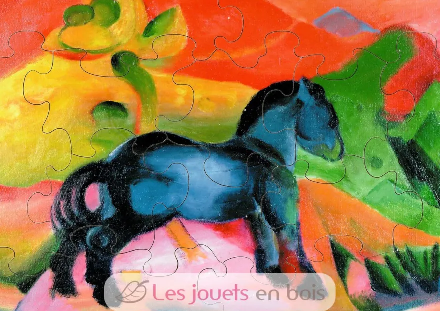 Cheval Bleu de Franz Marc - Puzzle Michèle Wilson