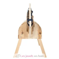 Cheval de bois compact beige Small Foot Compagny
