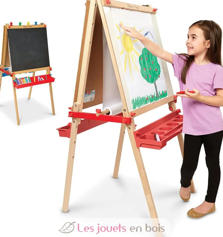 Chevalet d'art debout en bois - Melissa & Doug