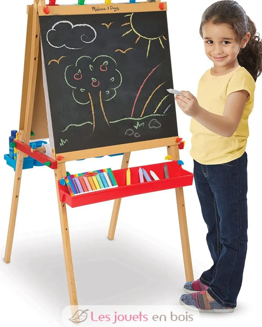 Chevalet d'art debout en bois - Melissa & Doug