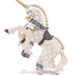 Cheval maître des armes cimier licorne - Papo
