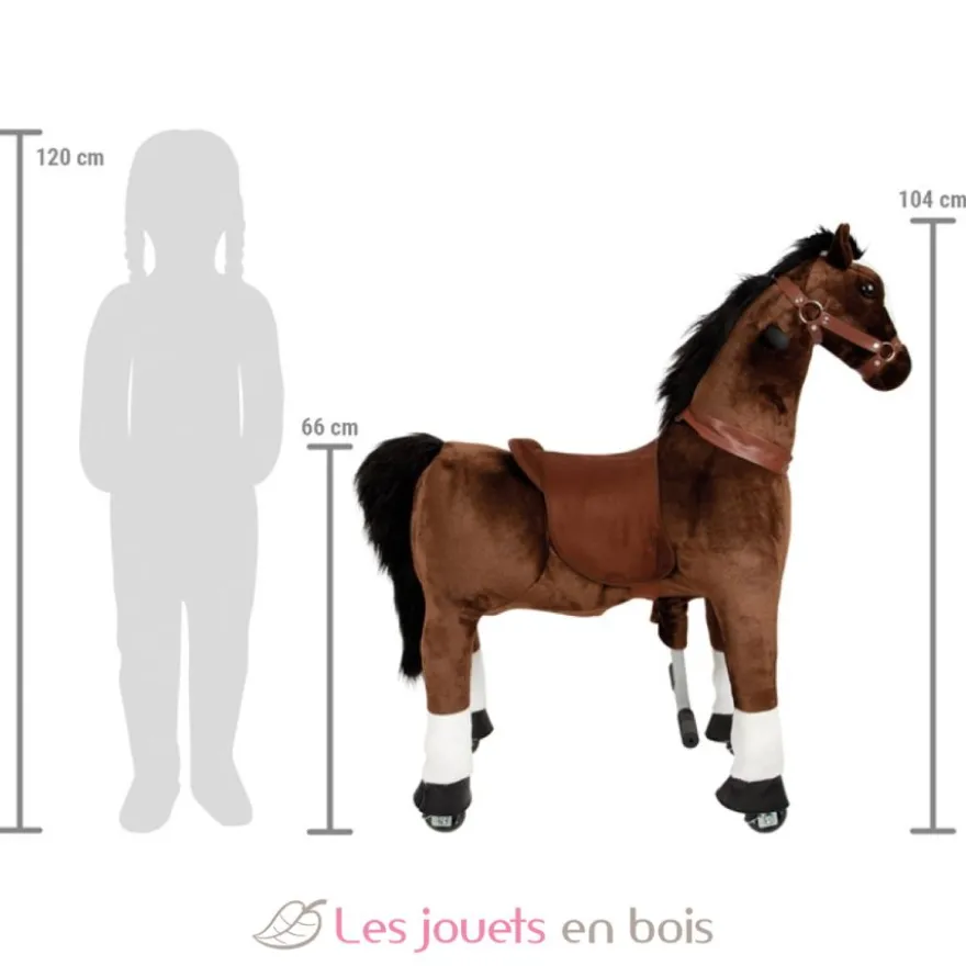 Cheval à monter sur roulettes - Small Foot company