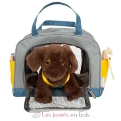 Chien avec sac et kit de soins - Small Foot company