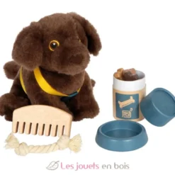 Chien avec sac et kit de soins - Small Foot company