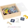 Chiffres magnétiques colorés multicolores Small Foot Compagny