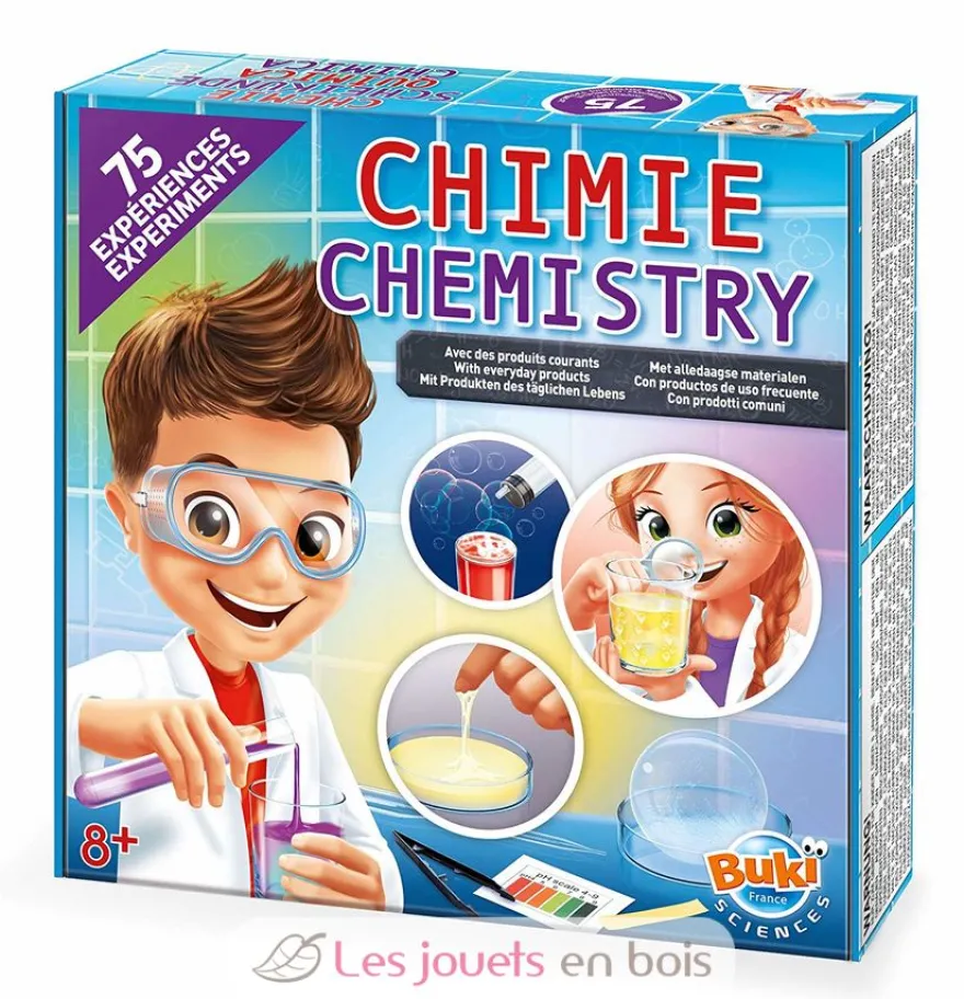 Chimie 75 expériences - Buki France