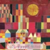 Château et soleil de Klee - Puzzle Michèle Wilson