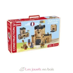Château fort et catapulte 270 pcs - Jeujura