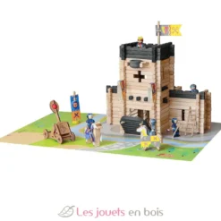 Château fort et catapulte 270 pcs - Jeujura