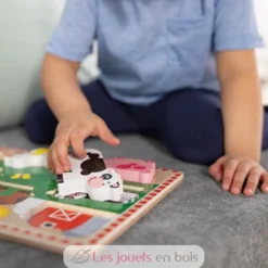 Chunky puzzle Animaux de la ferme - Melissa & Doug