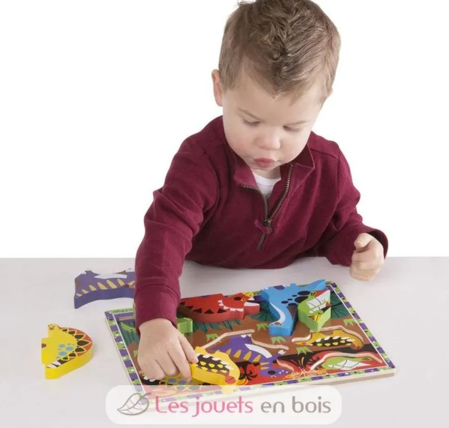 Chunky puzzle Dinosaures - Melissa & Doug