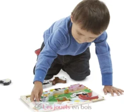 Chunky puzzle ferme - Melissa & Doug