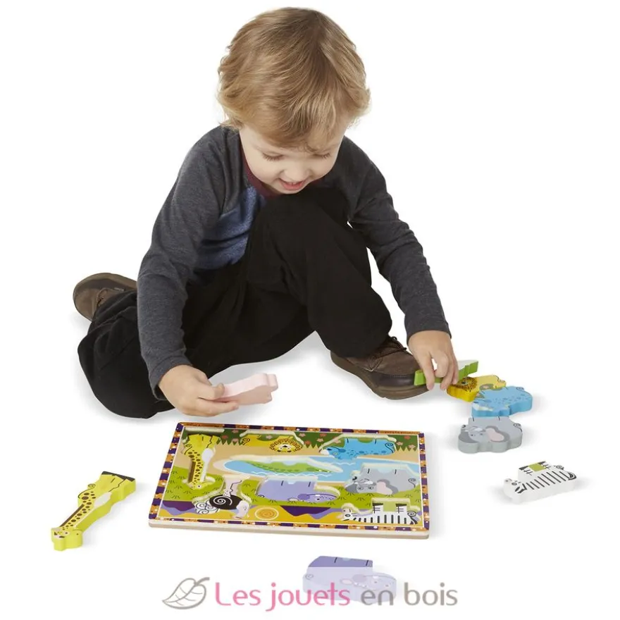 Chunky puzzle Safari - Melissa & Doug