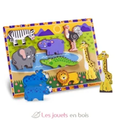Chunky puzzle Safari - Melissa & Doug