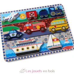 Chunky puzzle Véhicules - Melissa & Doug