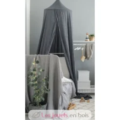 Ciel de lit Gris anthracite - JaBaDaBaDo