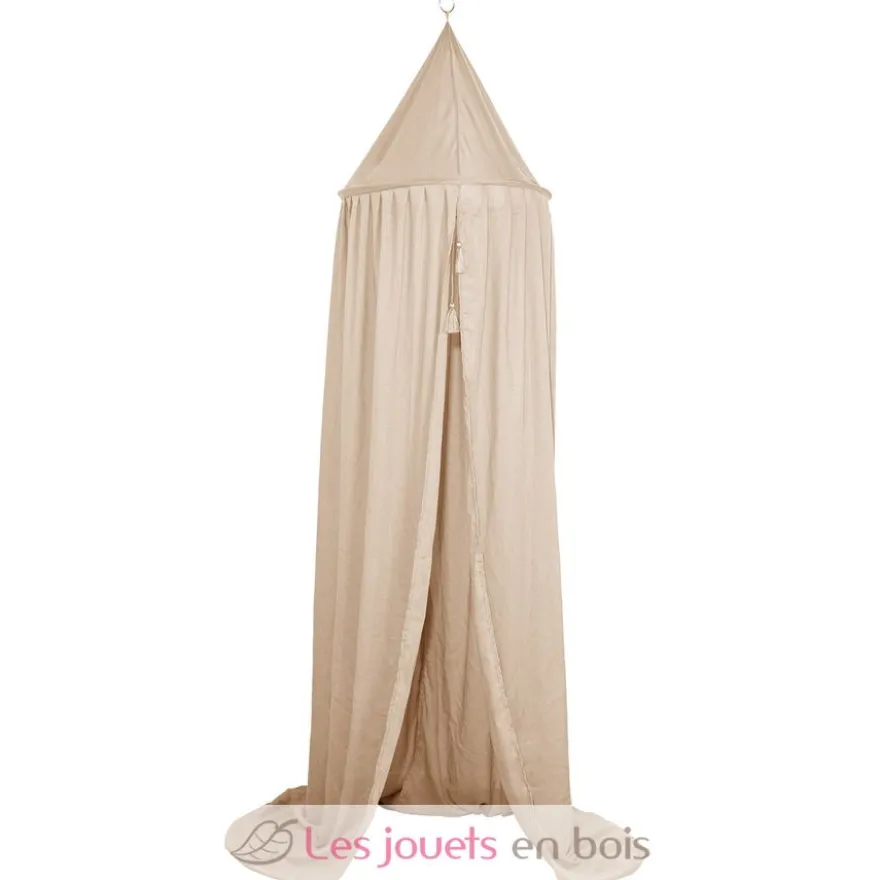 Ciel de lit Pure Beige 250 cm - Little Dutch