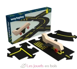 Circuit Aéroport Runway noir et jaune - waytoplay