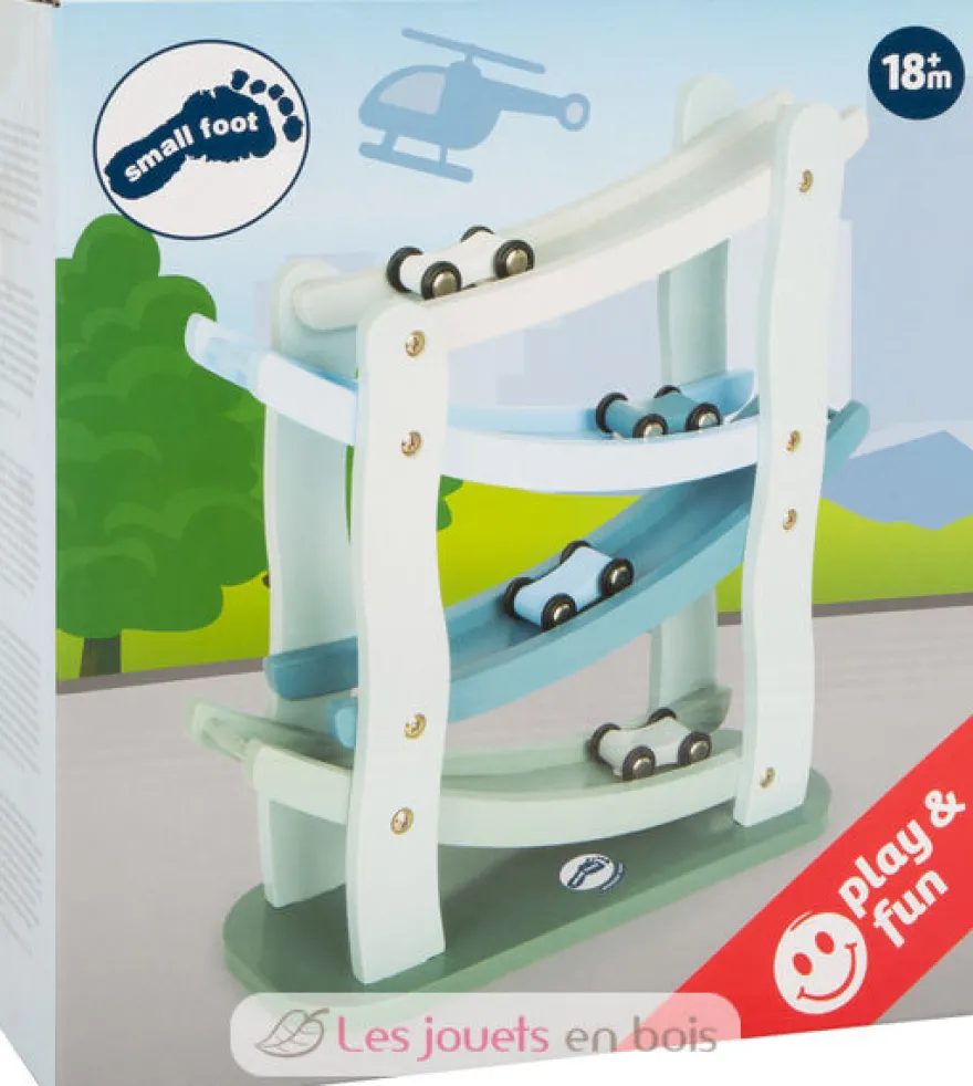 Circuit de course bleu - Small Foot company
