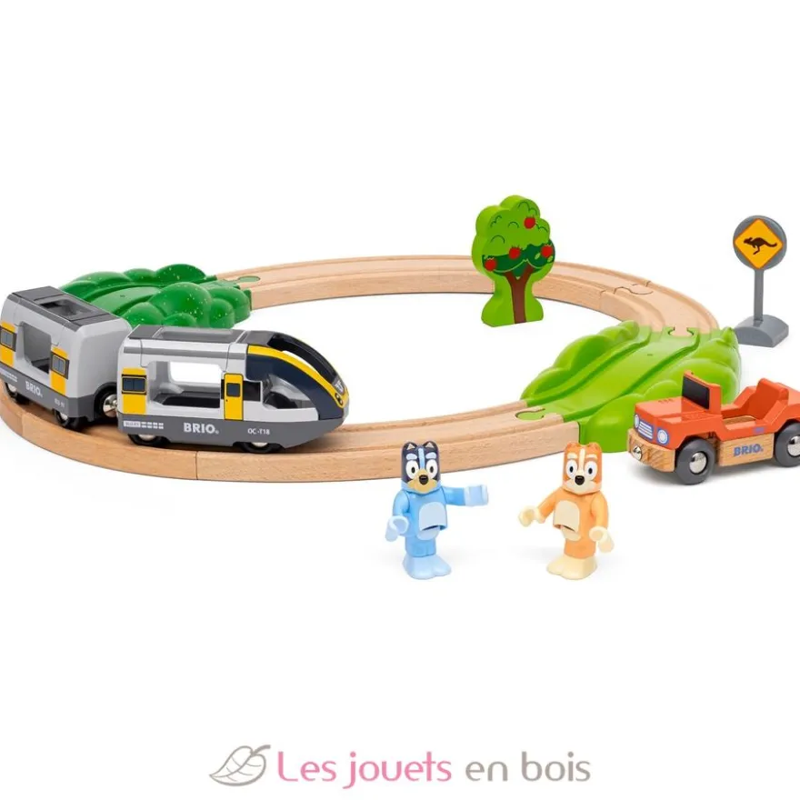 Circuit de train Bluey 15 pièces - Brio