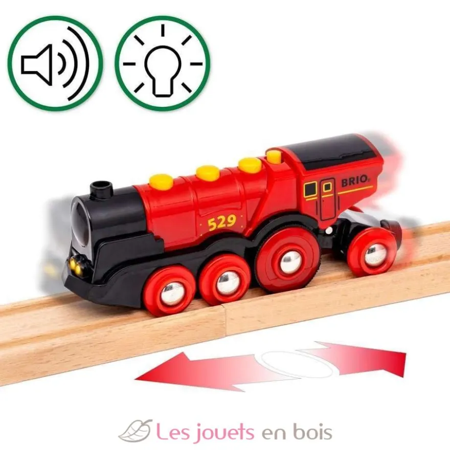 Circuit de train campagne avec locomotive à piles - Brio