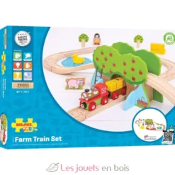 Circuit de train Ferme - Bigjigs Toys