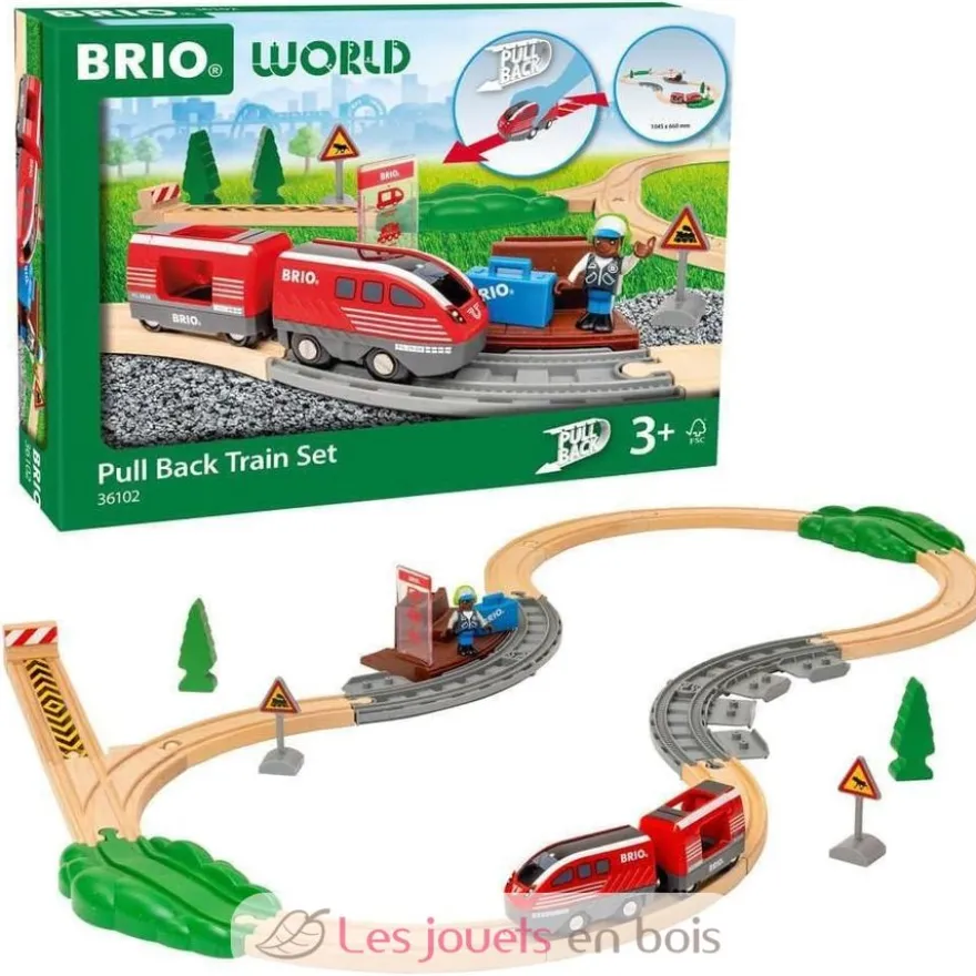 Circuit de train à rétrofriction - Brio