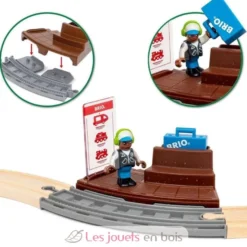 Circuit de train à rétrofriction - Brio