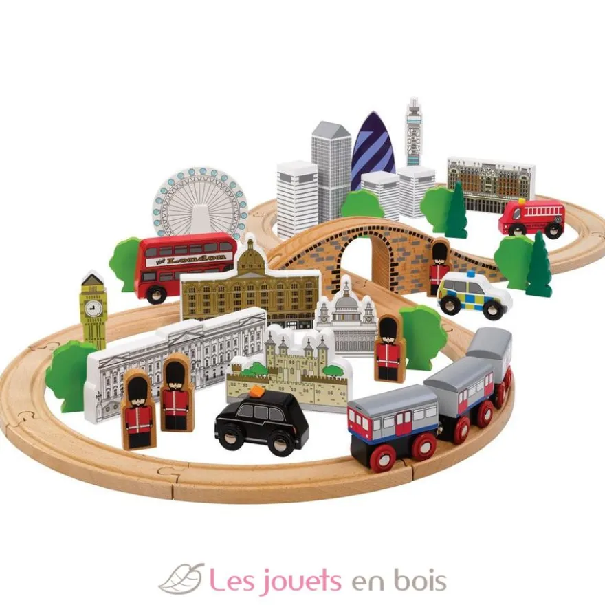Circuit de train Ville de Londres - Bigjigs Toys