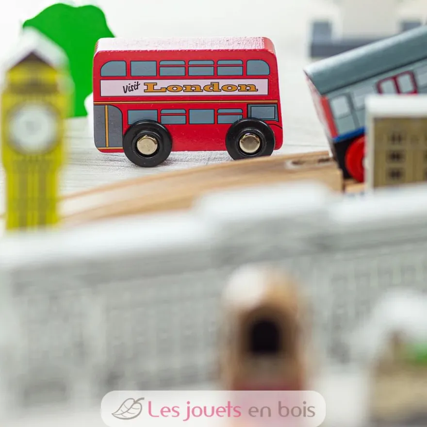 Circuit de train Ville de Londres - Bigjigs Toys