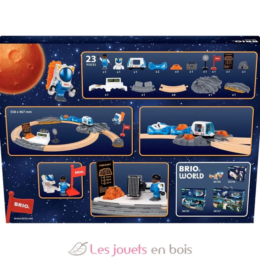 Circuit Exploration de l'Espace 23 pièces - Brio