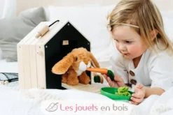Clapier à lapin avec enclos - Small foot