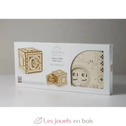 Coffre-Fort - Puzzle 3D mécanique en bois - Ugears