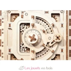 Coffre-Fort - Puzzle 3D mécanique en bois - Ugears