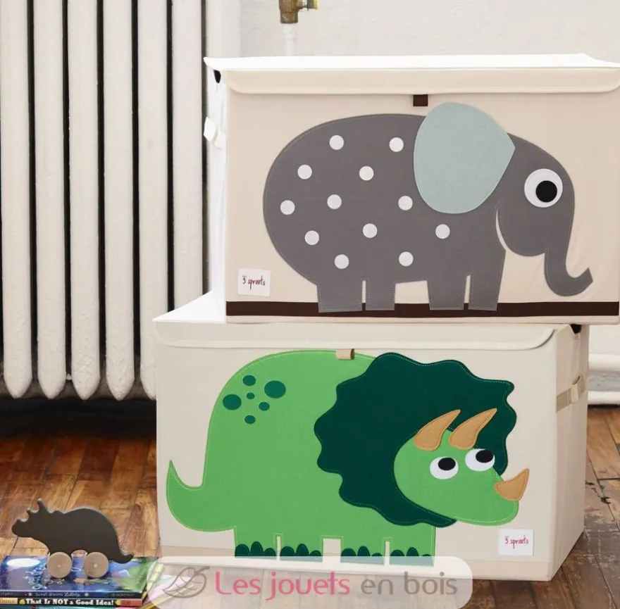 Coffre à jouets Dino - 3 Sprouts