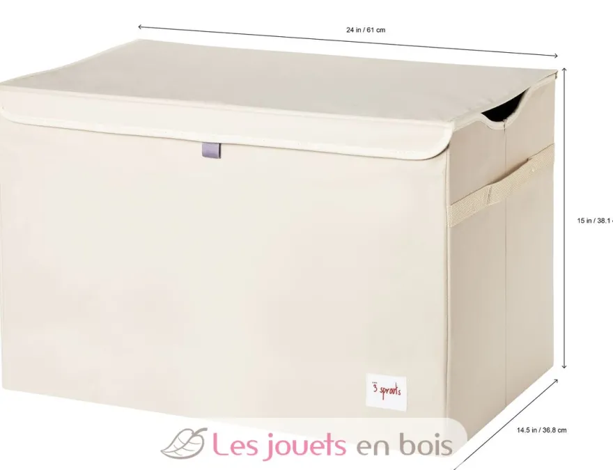 Coffre à jouets mouton - 3 Sprouts