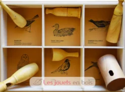 Coffret 6 appeaux - Oiseaux Ouest Americain - Quelle est Belle Company
