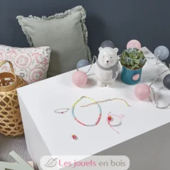 Coffret 4 Bijoux à messages à créer - Janod