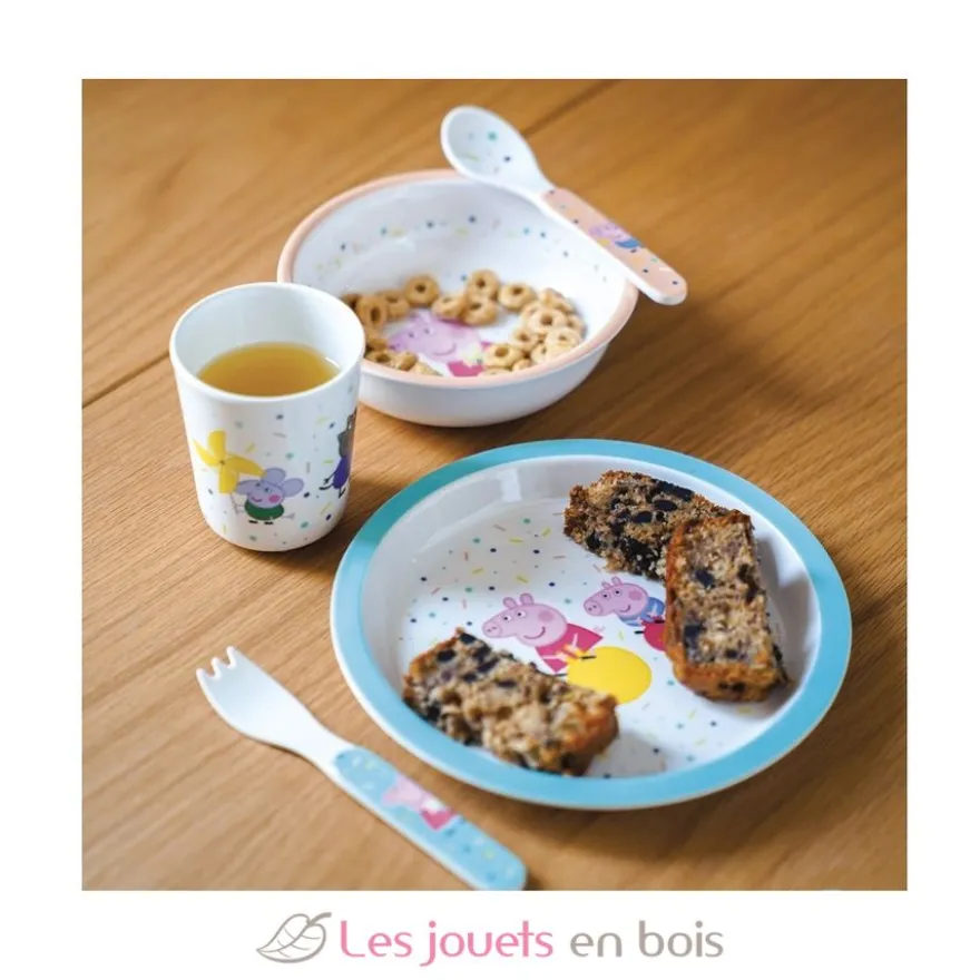 Coffret cadeau 5 pièces Peppa Pig - Petit Jour