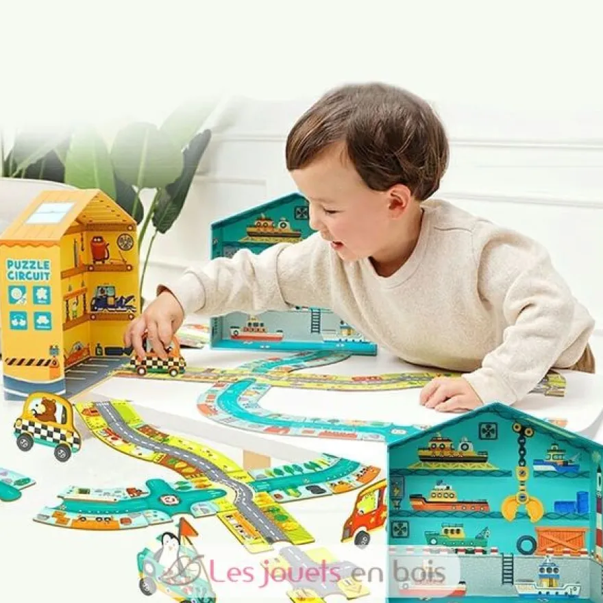 Coffret circuit en puzzle - Mideer