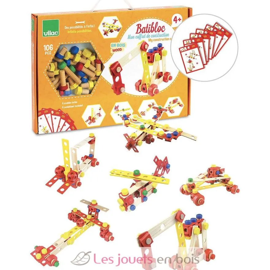 Coffret de construction Batibloc - Vilac