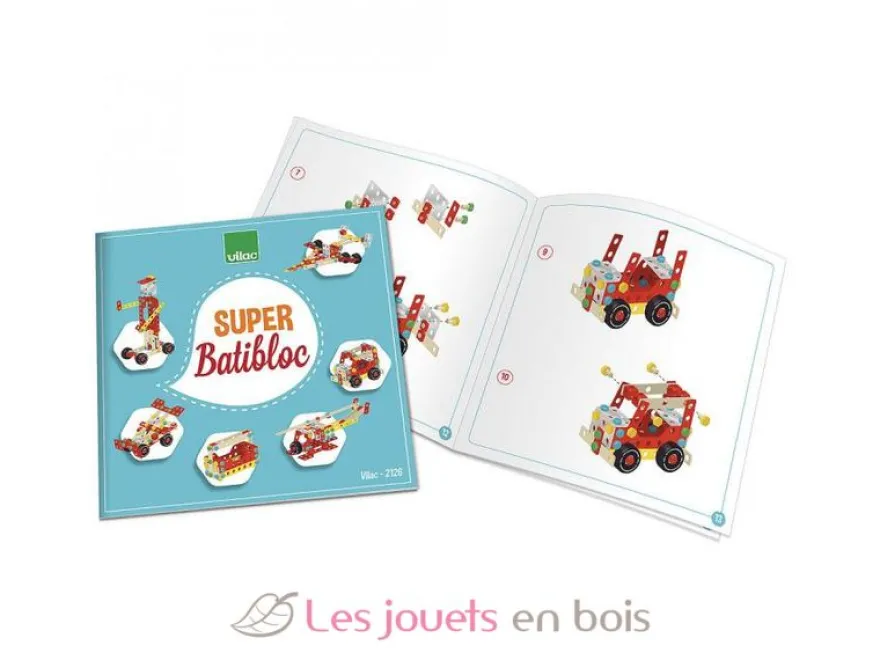 Coffret de construction Super Batibloc - Vilac