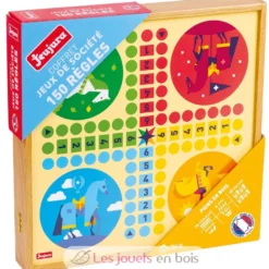 Coffret de jeux de société 150 règles - Jeujura