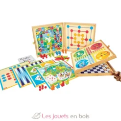 Coffret de jeux de société 150 règles - Jeujura
