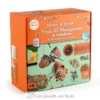 Coffret DIY - 10 mangeoires à oiseaux - Radis et Capucine