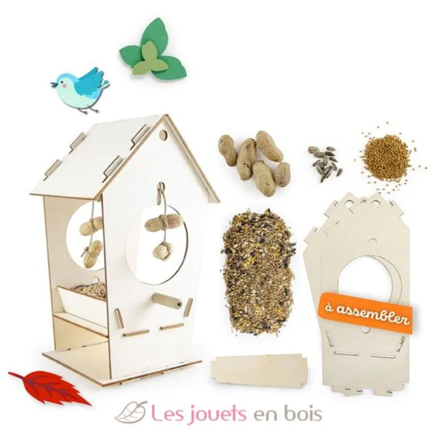 Coffret DIY - Ma Première Mangeoire - Radis et Capucine